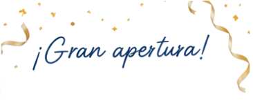 ¡Gran apertura!